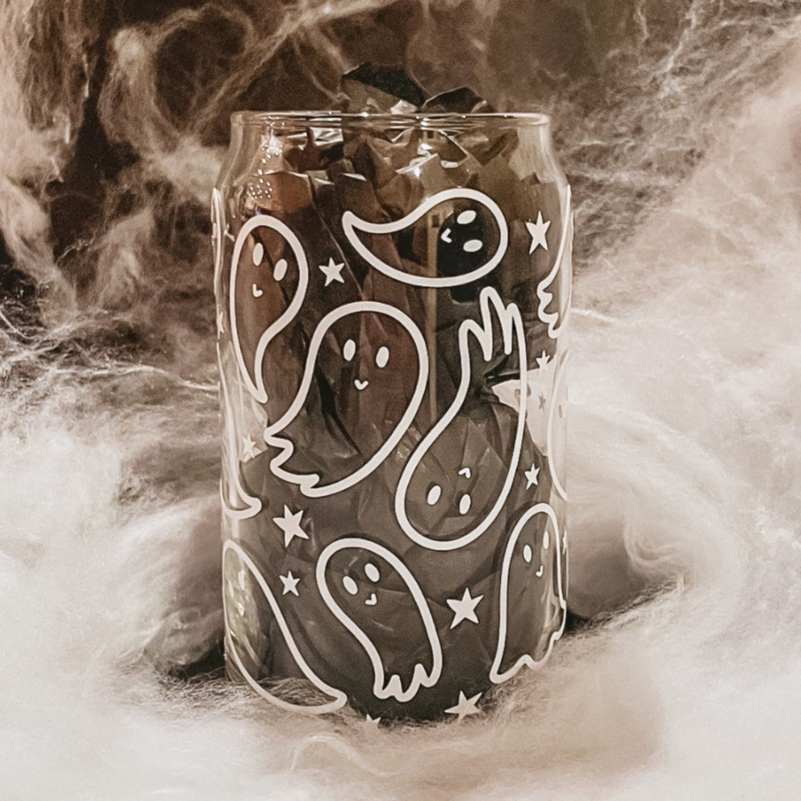 Ghost Glass Tumbler