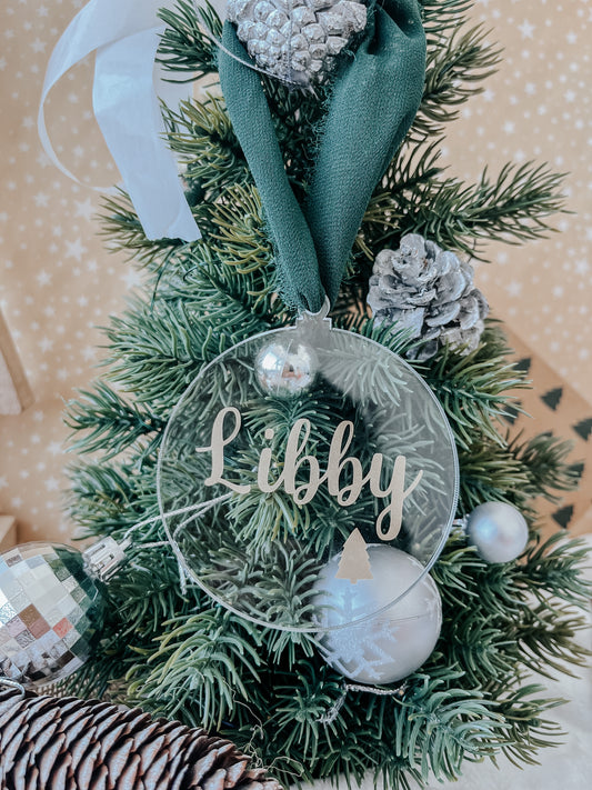 Personalised Name Ornament