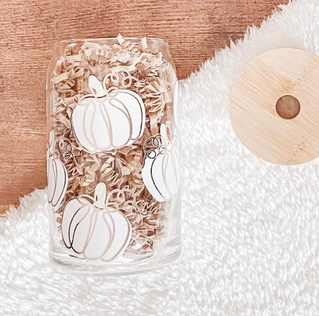 Foil Pumpkin Tumbler