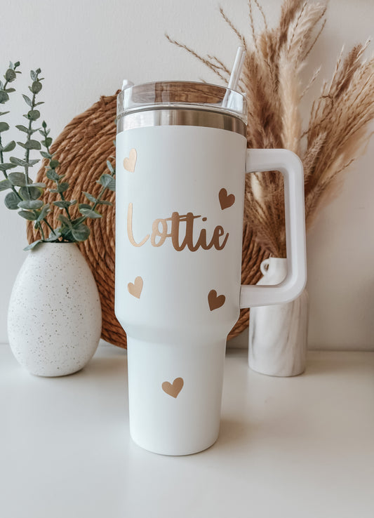 Heart Insulated Stainless Steel Bottle